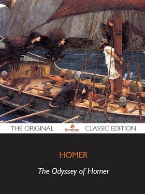cover image of The Odyssey of Homer - The Original Classic Edition